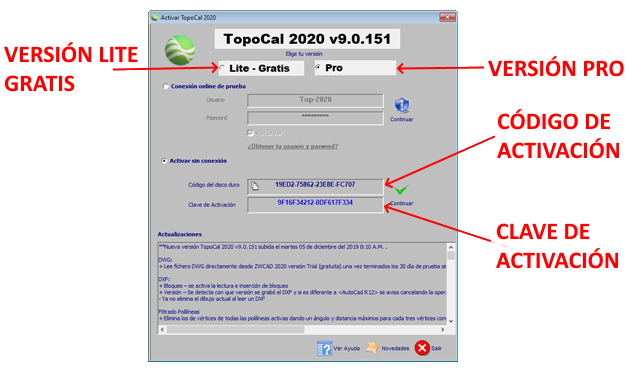 Activar TopoCal 2021 pRO