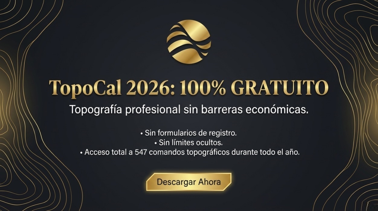 TopoCal 2026: funcionalidades clave, compatibilidad AutoCAD/ZWCAD, version Lite y Pro